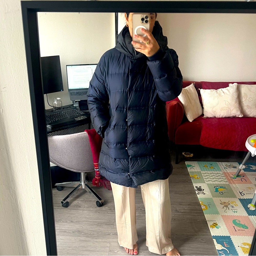 Zara down puffer coat size M